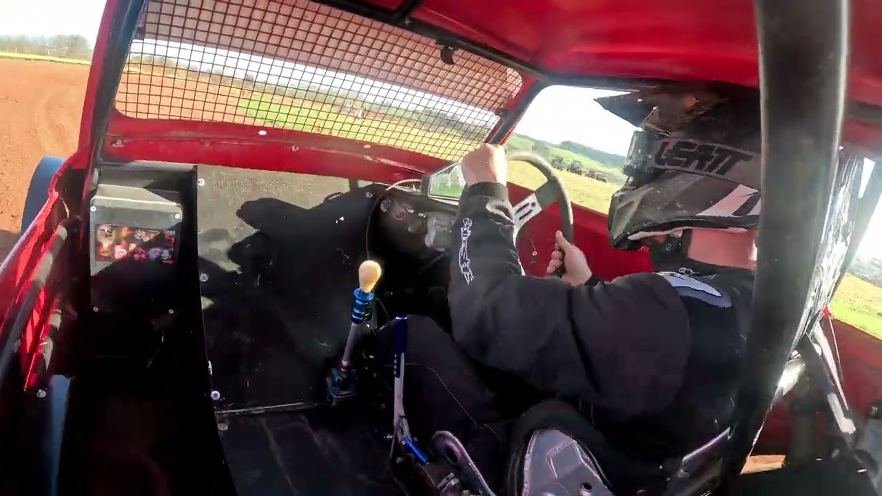 Nottingham Autograss Club - Onboard YD34 Callam Allanson - Class 3 -   Winter Series Round 2