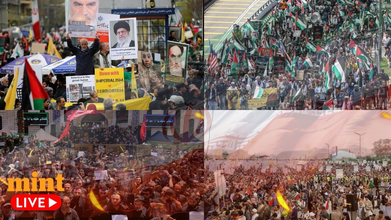 LIVE: Massive Tehran Rally Marks Al Quds Day Amid US Israel Iran War