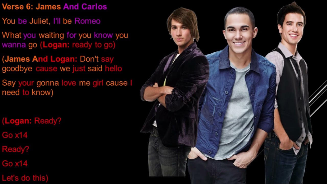 Love Me, Love Me Big Time Rush Lyrics