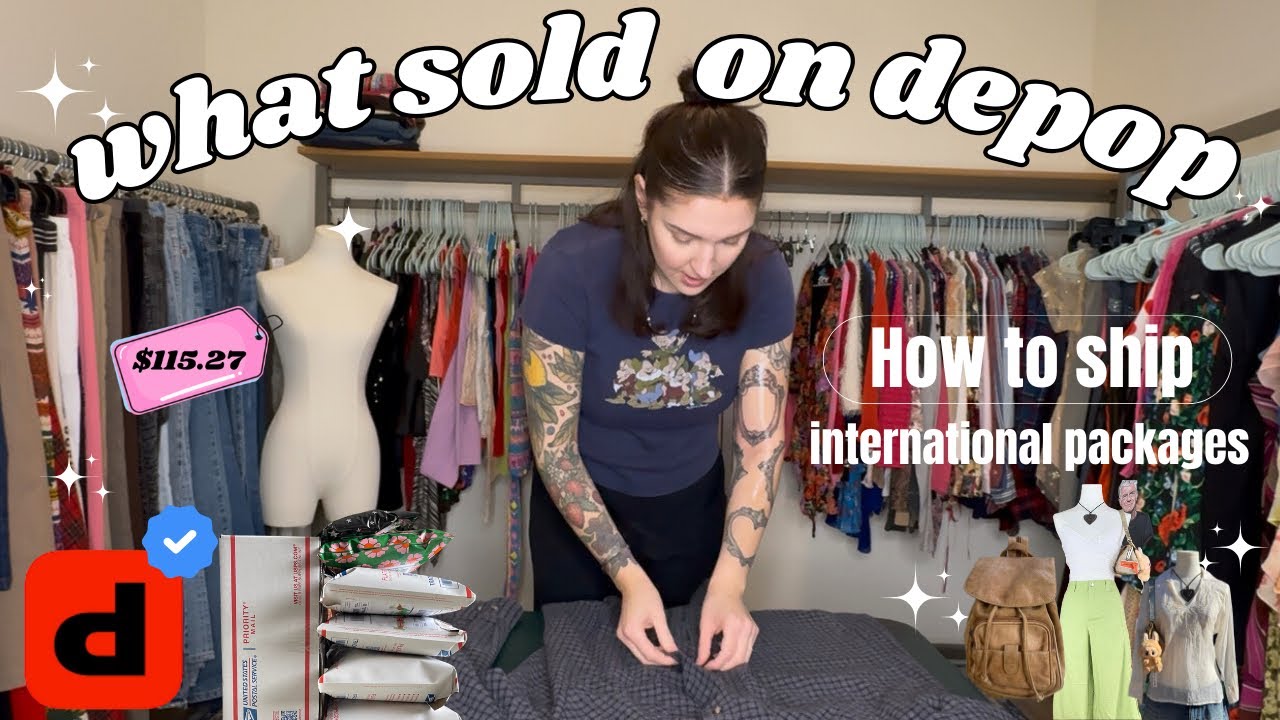 Что продаётся на Depop! Набор из 17 товаров, доставка по всему миру #depopseller #depop
