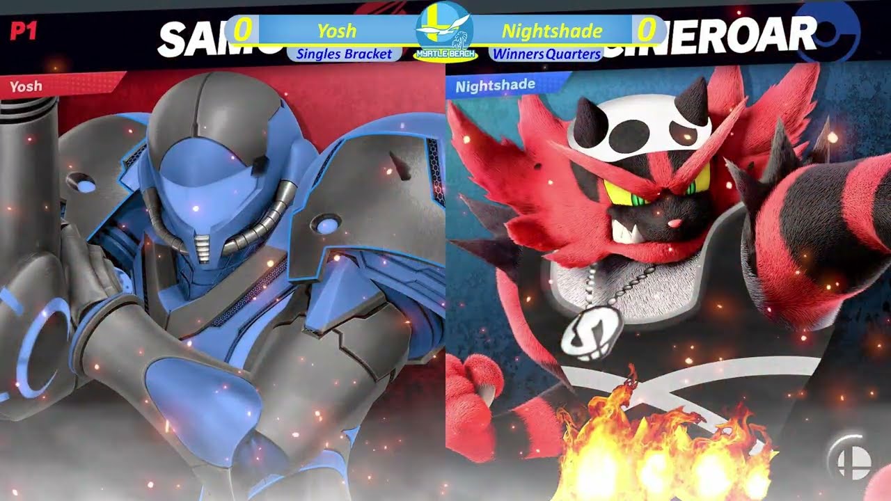 SocaSmash 166 Ultimate Singles: Yosh (Samus) vs Nightshade (Incineroar) Winners Quarters
