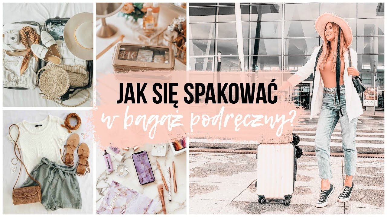 JAK SPAKOWAĆ WALIZKĘ  NA WAKACJE? TRIKI, ?bagaż podręczny | CheersMyHeels