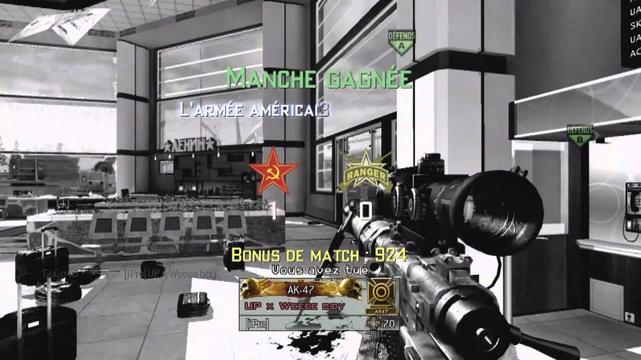 Mw2 Laddershot 360 across map walbang ( The Best Game Winning Killcam Ever  )