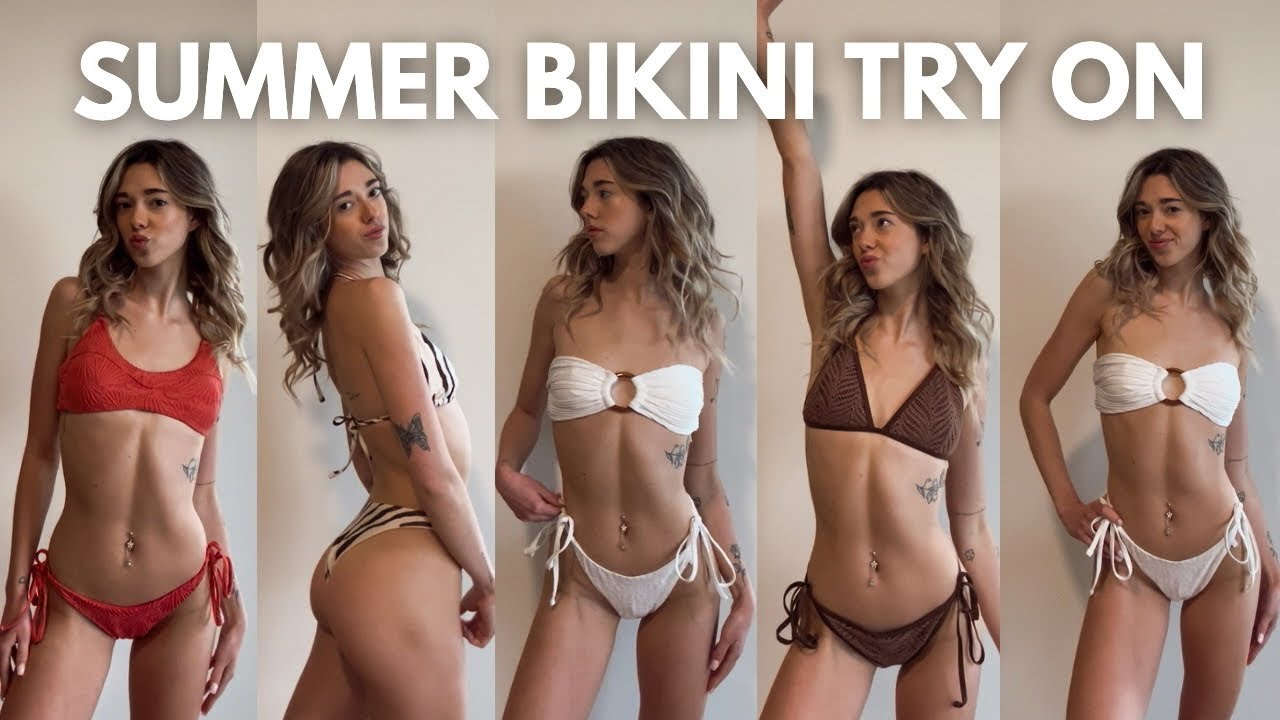 BIKINI TRY ON HAUL 2025  🍉 My Favorite Swimsuits for Summer