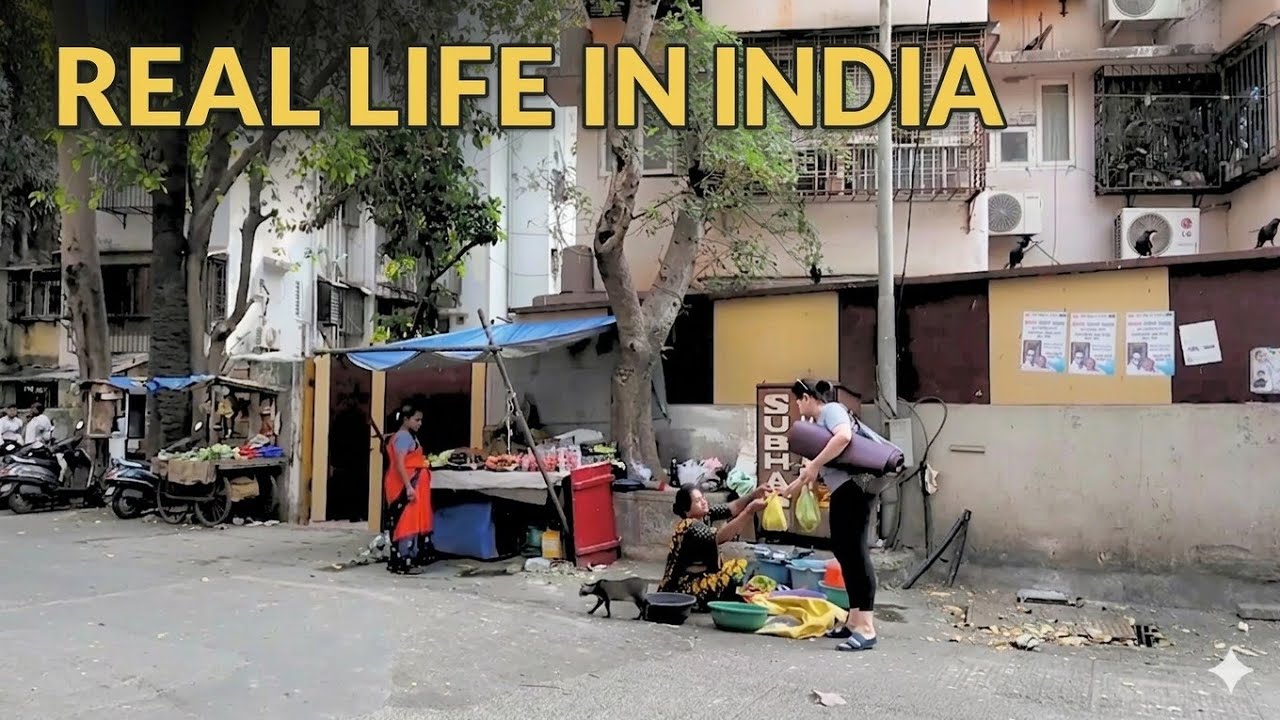 🇮🇳 Walking Tour in Mumbai, India | Local Life in Pali Hill, Bandra