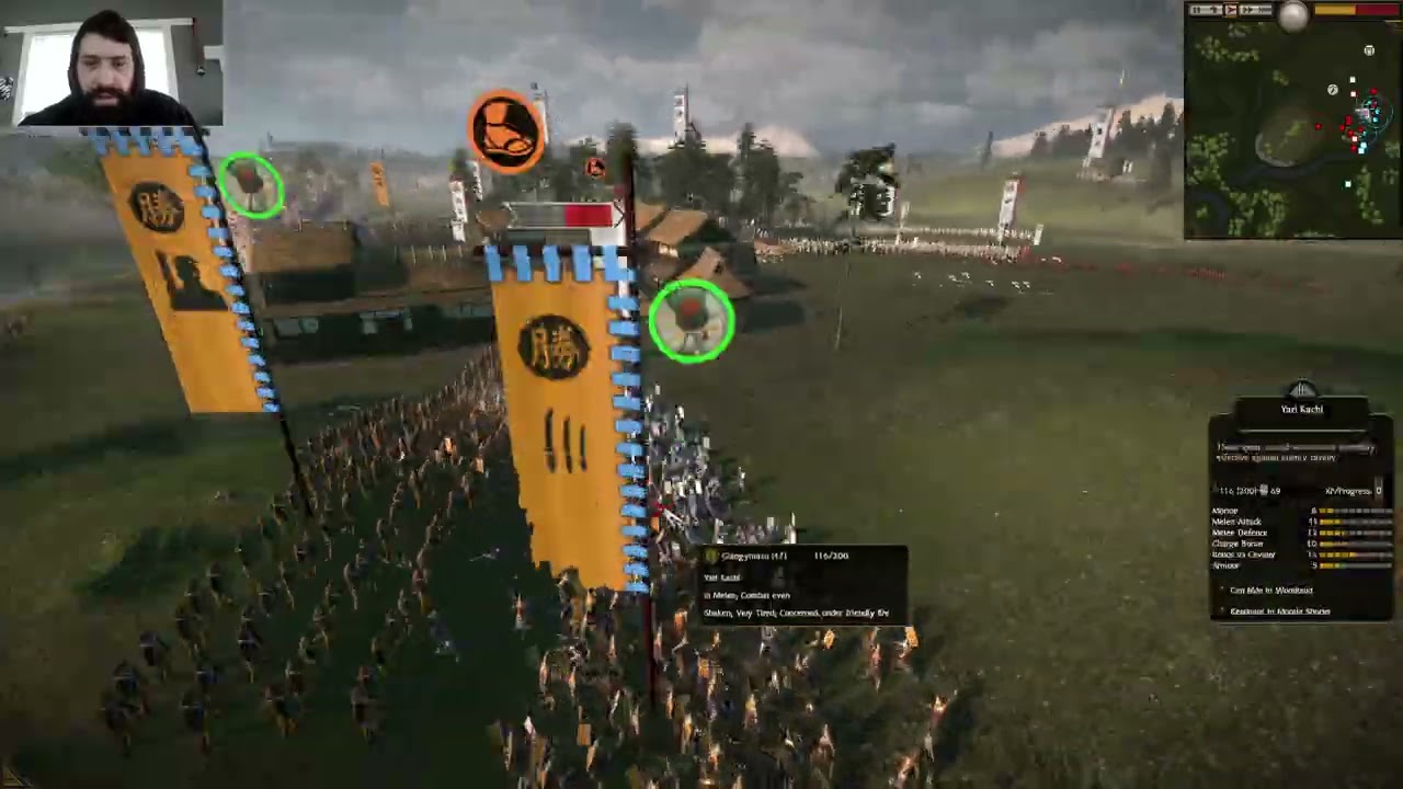 Total War: Shogun 2 - Avatar Conquest Battle - 1v1 - Divide, Cut off, A Little Luck, and Conquer