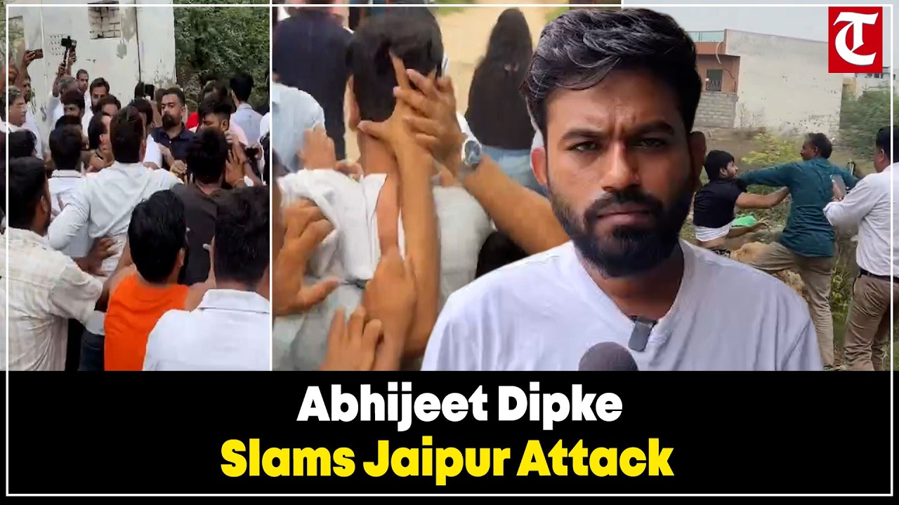 CJP Founder Abhijeet Dipke condemns Jaipur attack, raises questions over poor school facilities