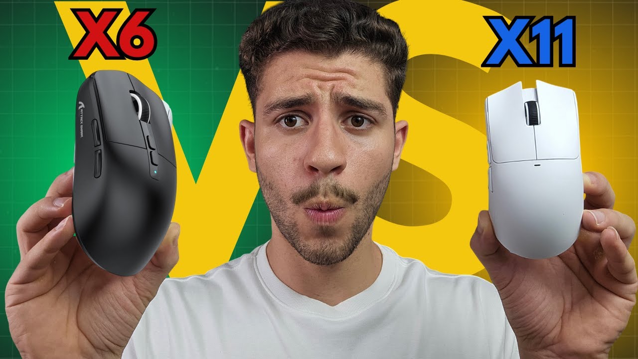 Ainda vale a pena comprar esses mouses famosos? Attack Shark X11 vs X6