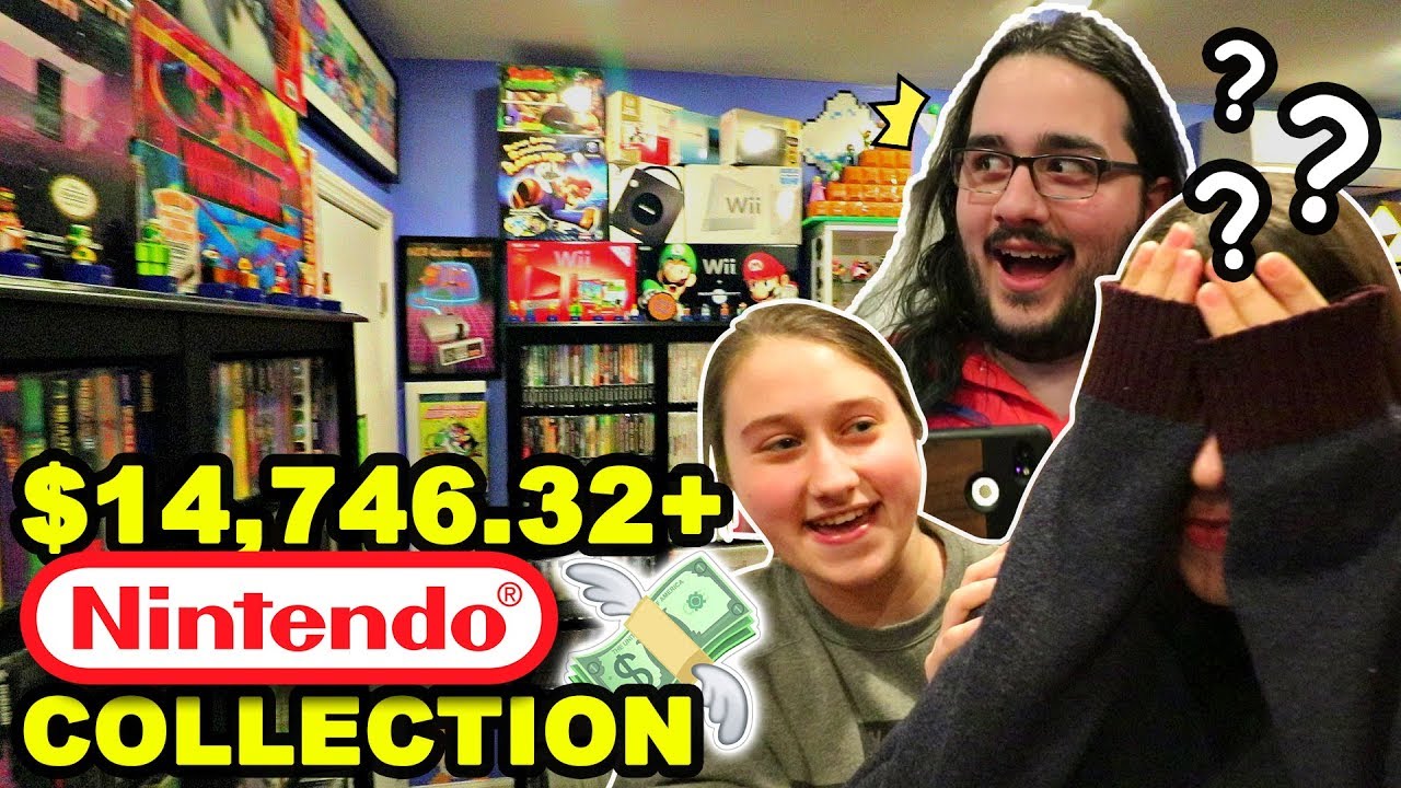 Nintendo FANS REACT to a HUMONGOUS Nintendo COLLECTION!!