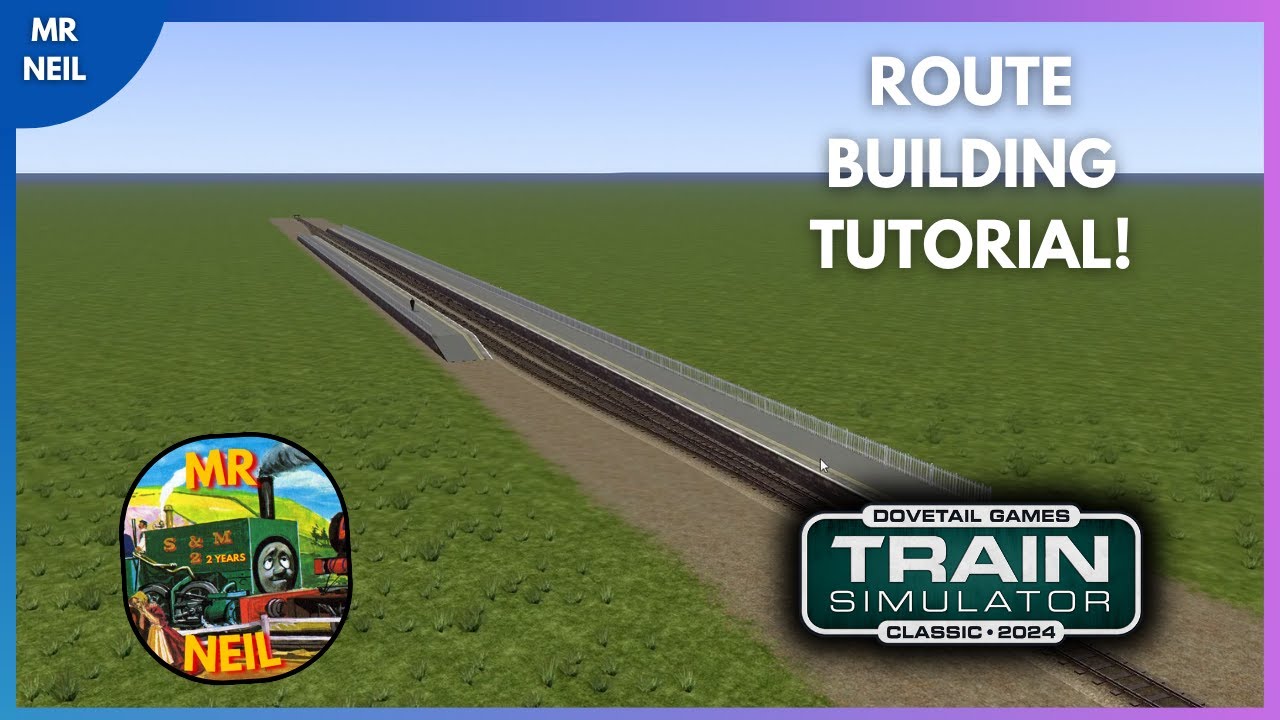 Учебник по построению маршрута №1 | Train Sim Classic