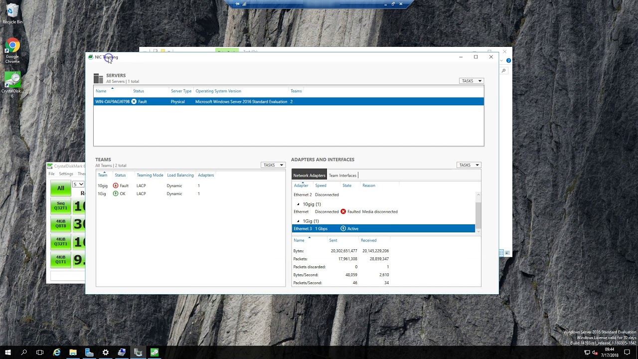 Configuring HA for Windows Server and a FreeNAS iSCSI target using Cisco Meraki Switches