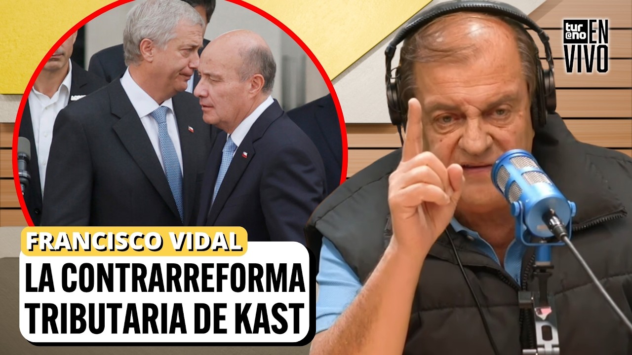 &iquest;CONTRARREFORMA encubierta? Pancho Vidal ADVIERTE sobre la LEY MISCEL&Aacute;NEA de KAST | #TurnoEnVivo