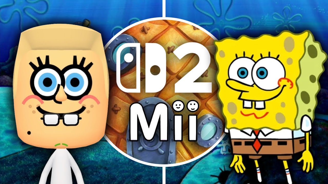 How to make a Spongebob Mii on Switch 2!