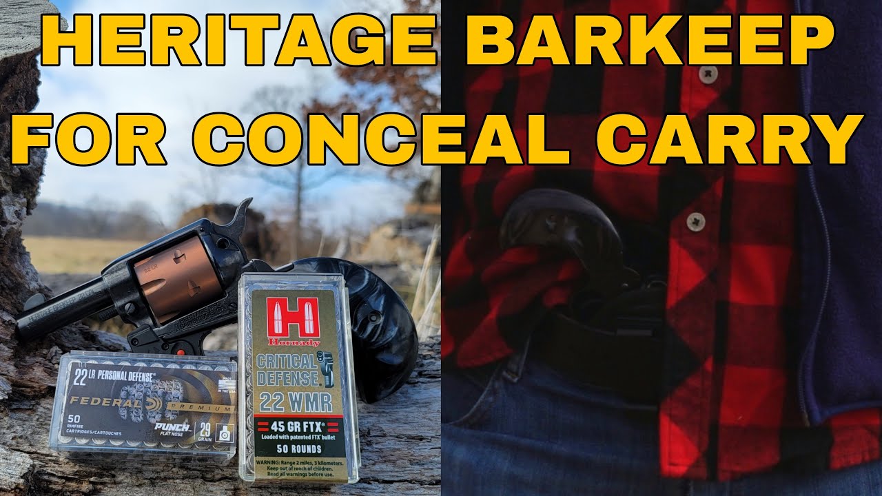 Heritage Barkeep для скрытого ношения