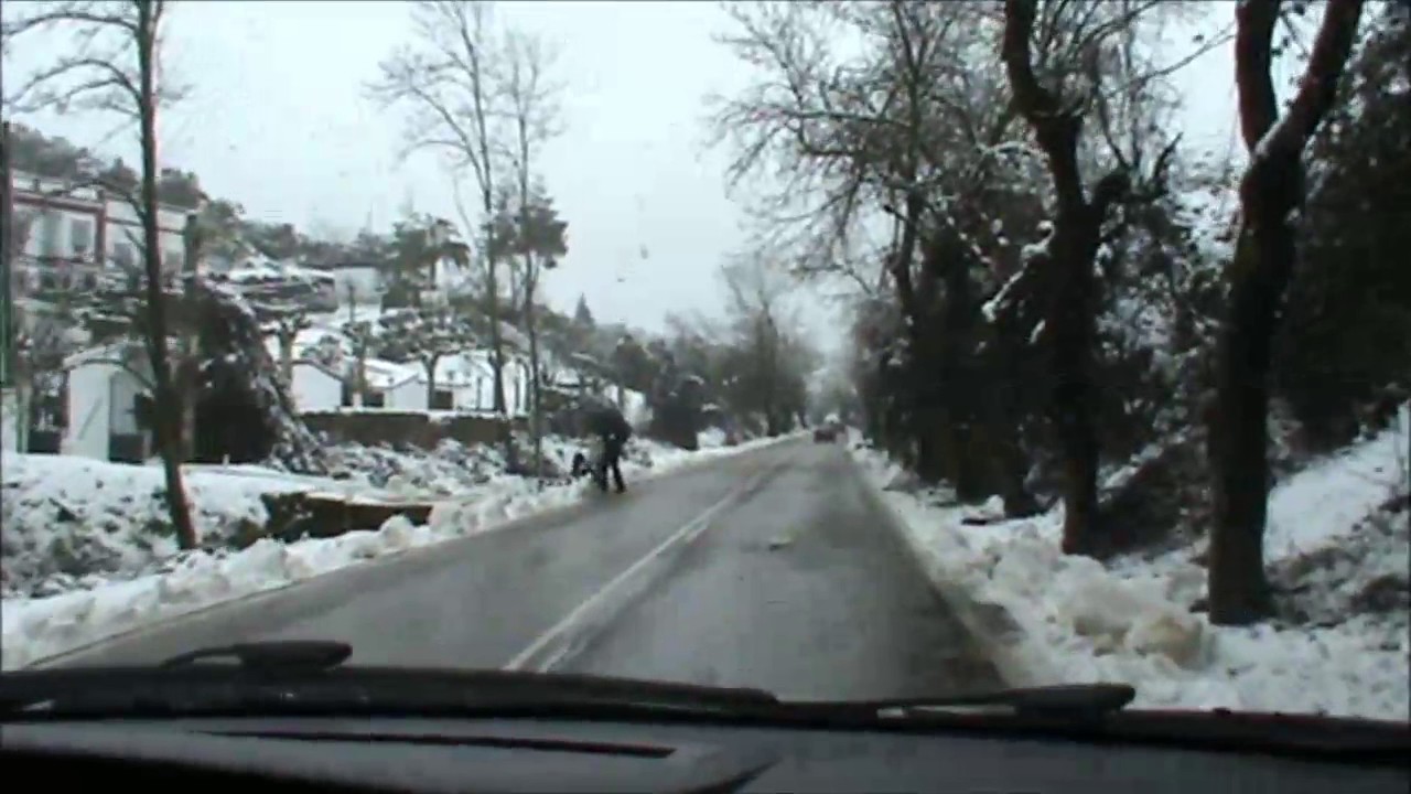 Recordando las nevadas en Constantina, años 2010 y 2013