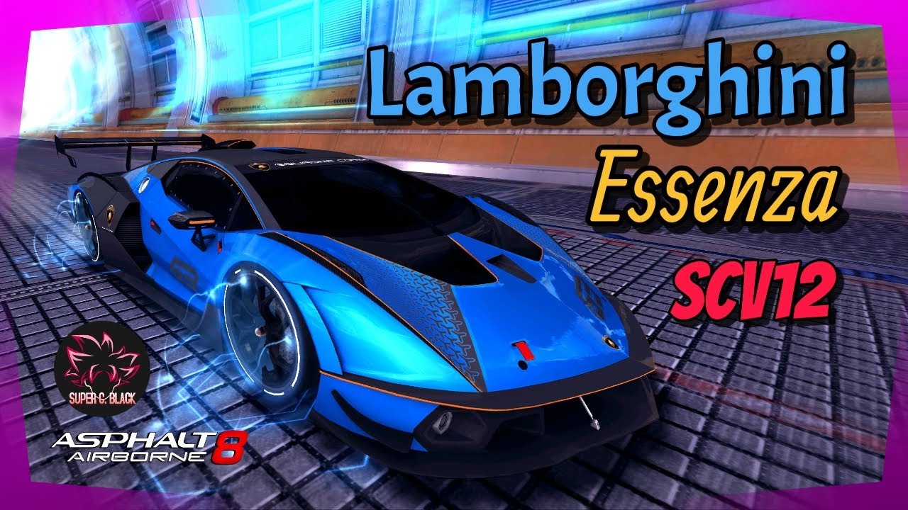 Introducing Lamborghini Essenza SCV12 Asphalt 8