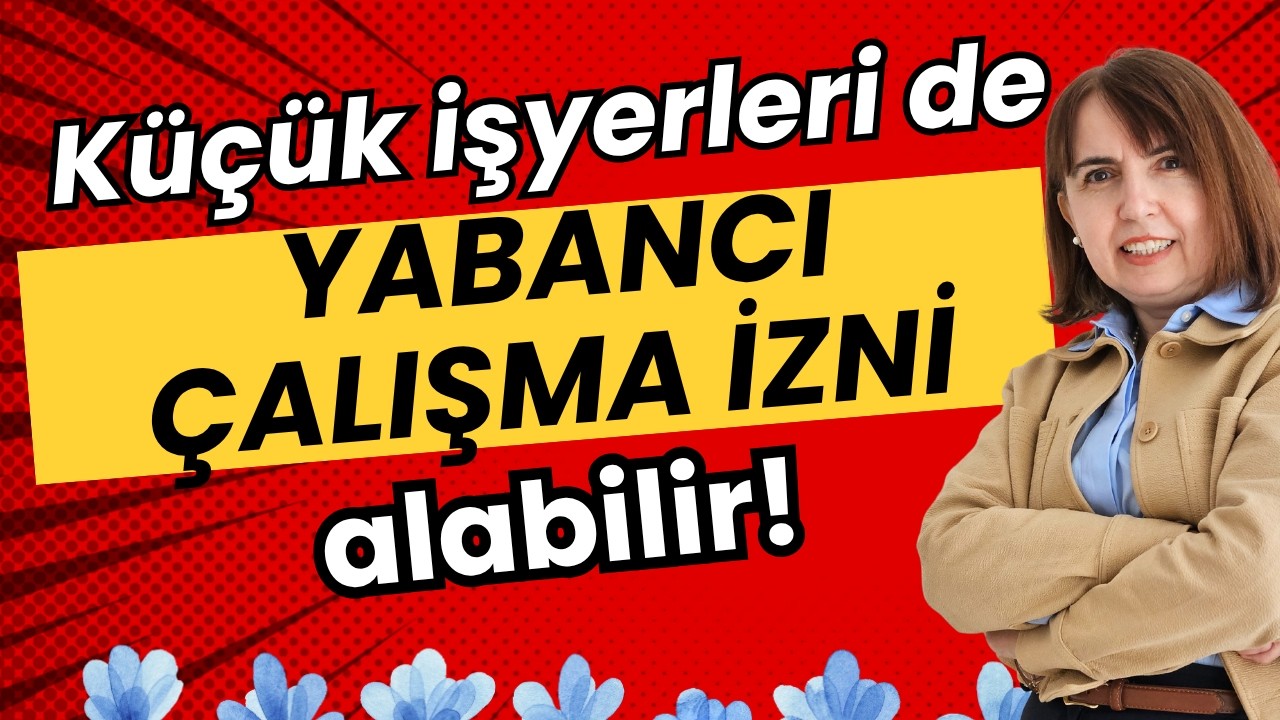Şahıs İşletmeleri / Küçük İşyerleri İçin Yabancı Çalışma İzni Alma Rehberi-E İş Başmüfettişi B.Erdin
