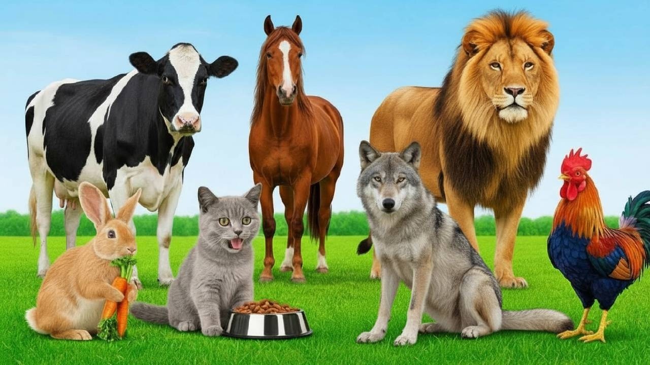50 Wild Animals Real Sounds 4K  Amazing Wildlife Compilation Lion Tiger Elephant 2026