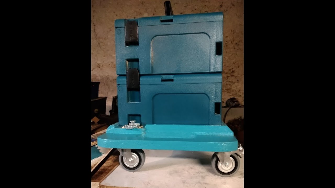 chariot pour boite makpac makita