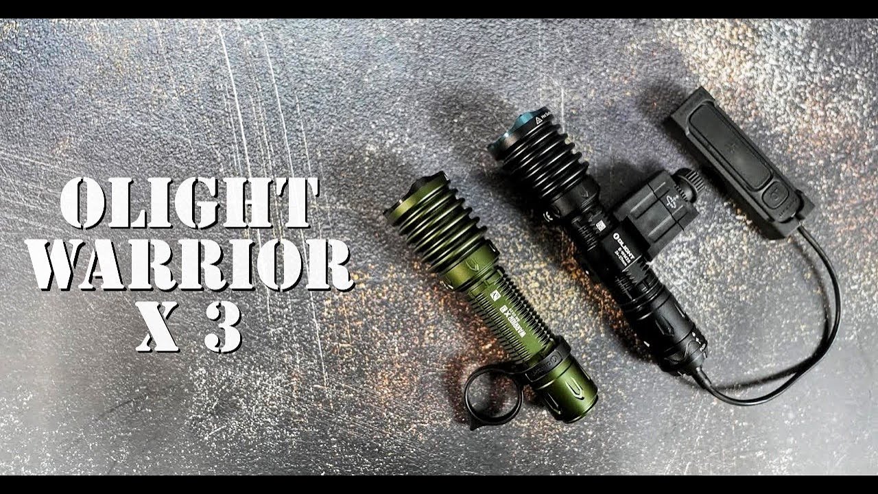Olight Warrior X 3 *Feature overview* #blackfriday