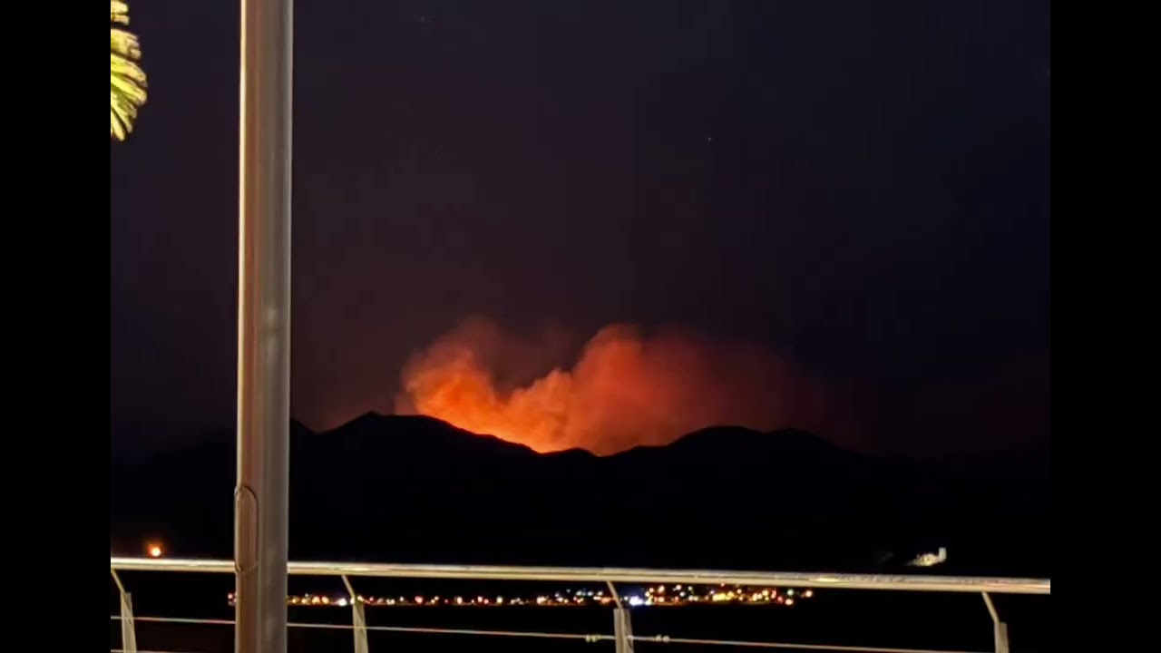 Incendio Parque Natural Sierra de la Muela.#cartagena #news #noticias #bomberos 