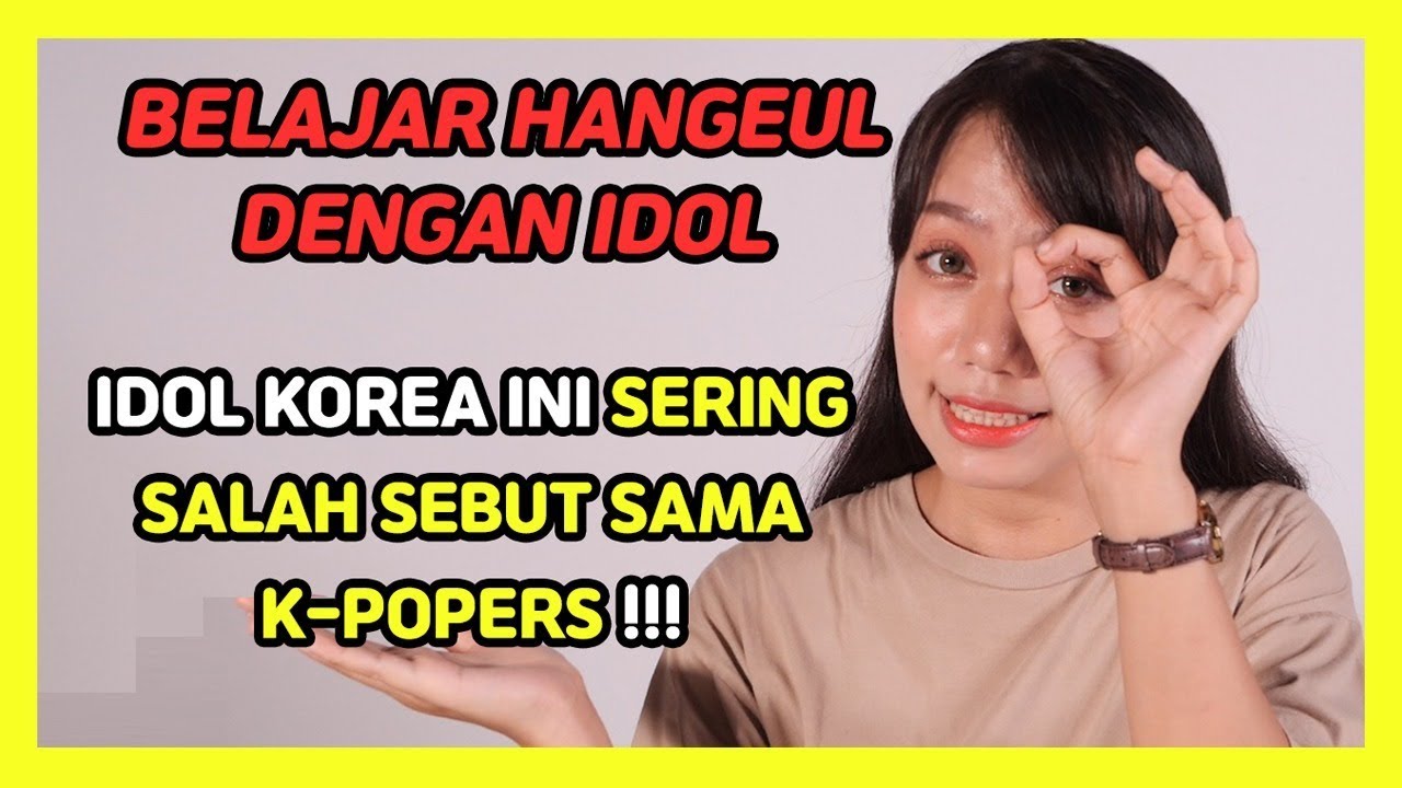 HURUF KOREA DASAR (한글) PART.3 KONSONAN DASAR