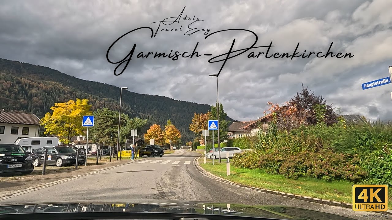 Garmisch-Partenkirchen | Scenic Drive 4k