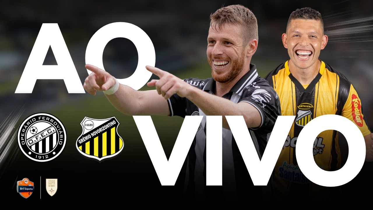 OPER&Aacute;RIO x NOVORIZONTINO AO VIVO | COPA SUL-SUDESTE 2026 | 19H | DIRETO DO EST&Aacute;DIO