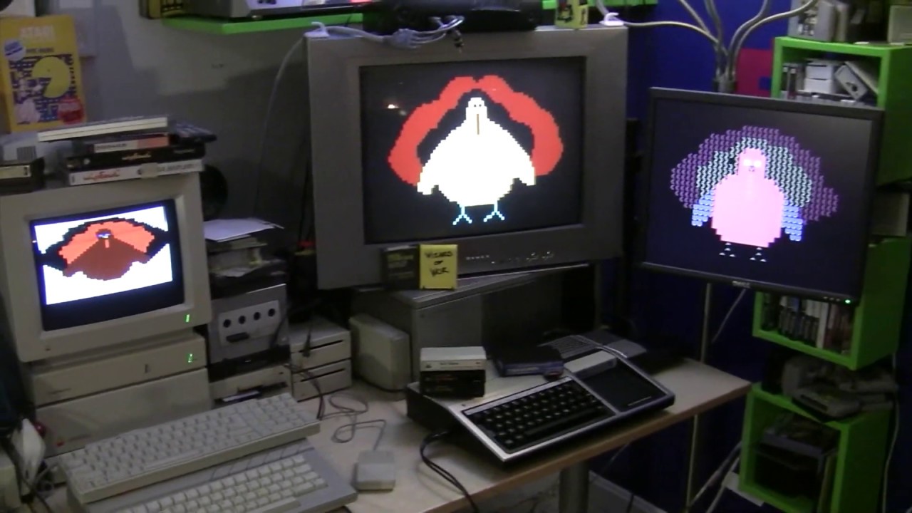 TURKEY.BAS - A 1983 type-in program from Family Computing magazine