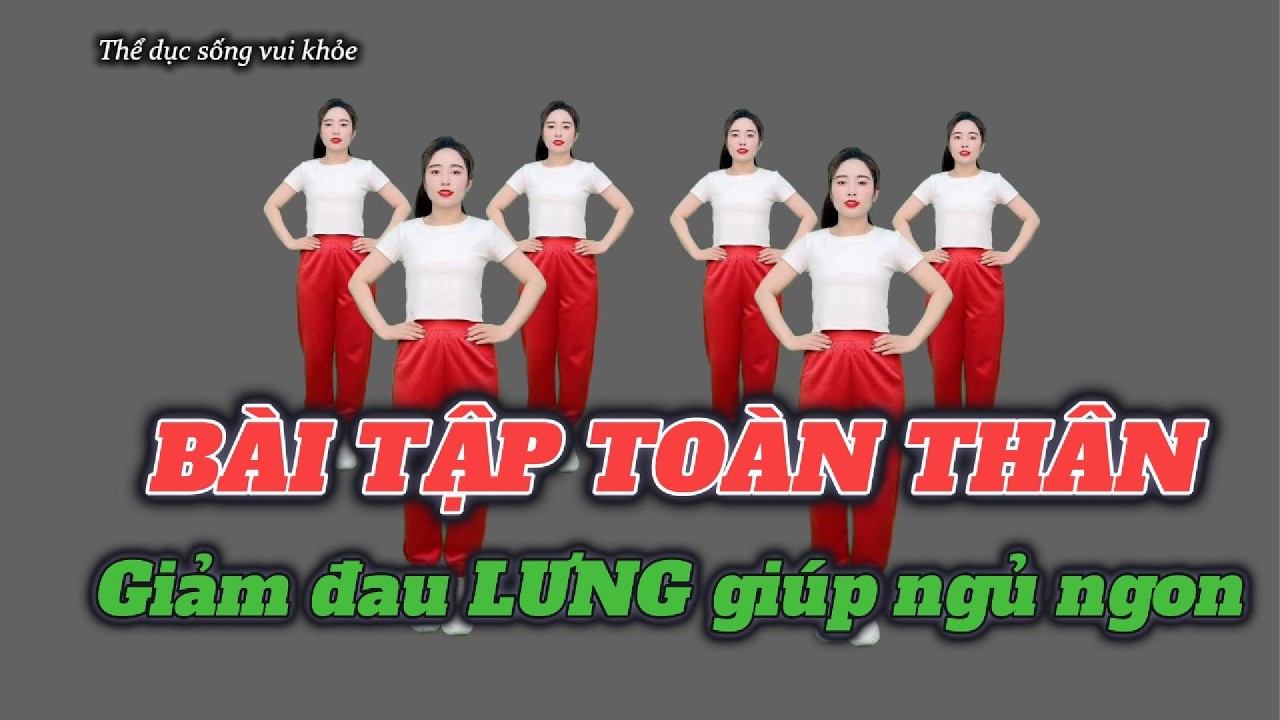 Muốn Giảm Đau Lưng, Ngủ Ngon Hãy Tập 10 Phút Thể Dục Buổi Sáng