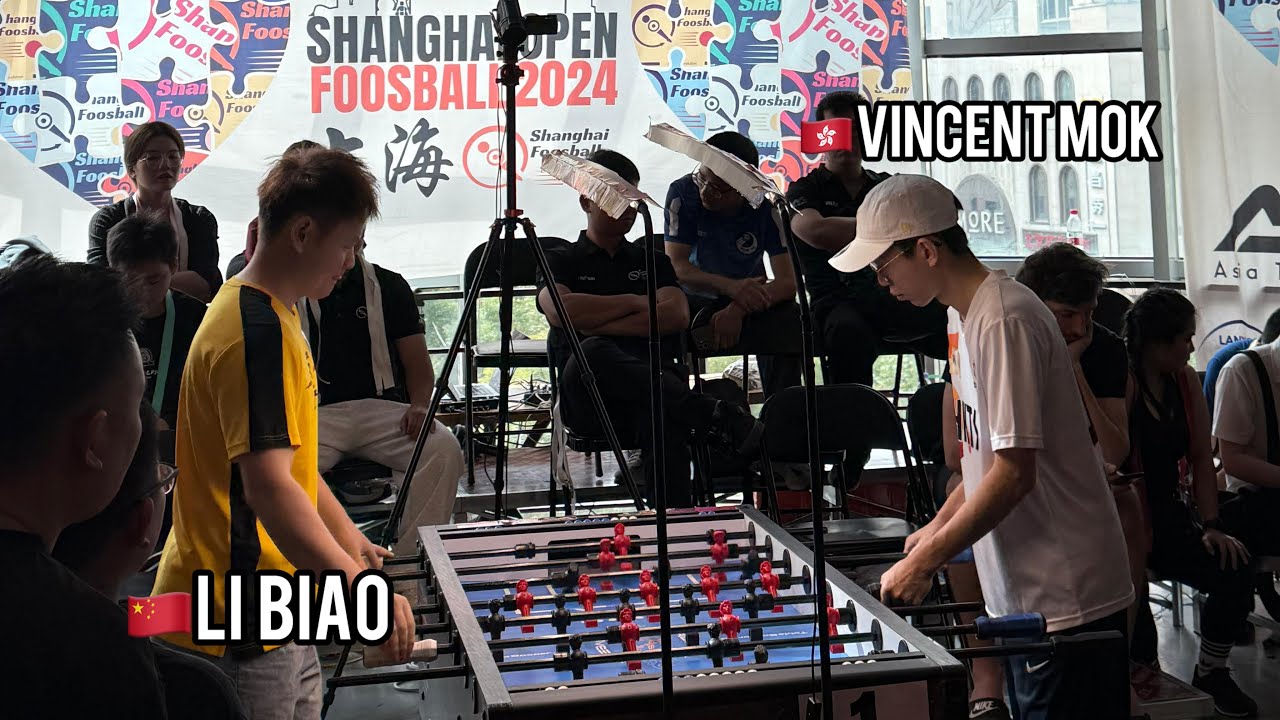 OS Qualification: Vincent Mok vs Li Biao - Shanghai Open 2024 (foosball tournament)