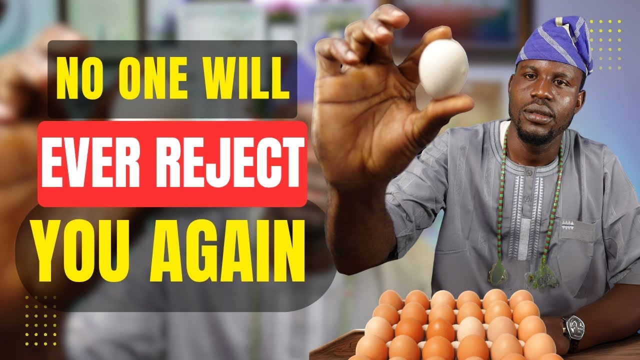 Break an egg to remove REJECTION, HATRED & EVIL MARKS from your body permanently
