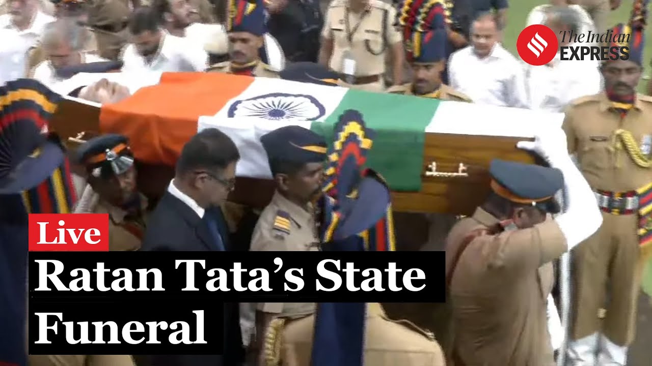 Ratan Tata's Last Rites Performed with Full State Honours | Ratan Tata News | Ratan Tata Death