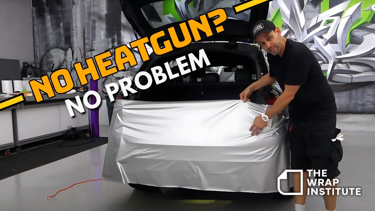 Wrap a Bumper Without a Heat gun