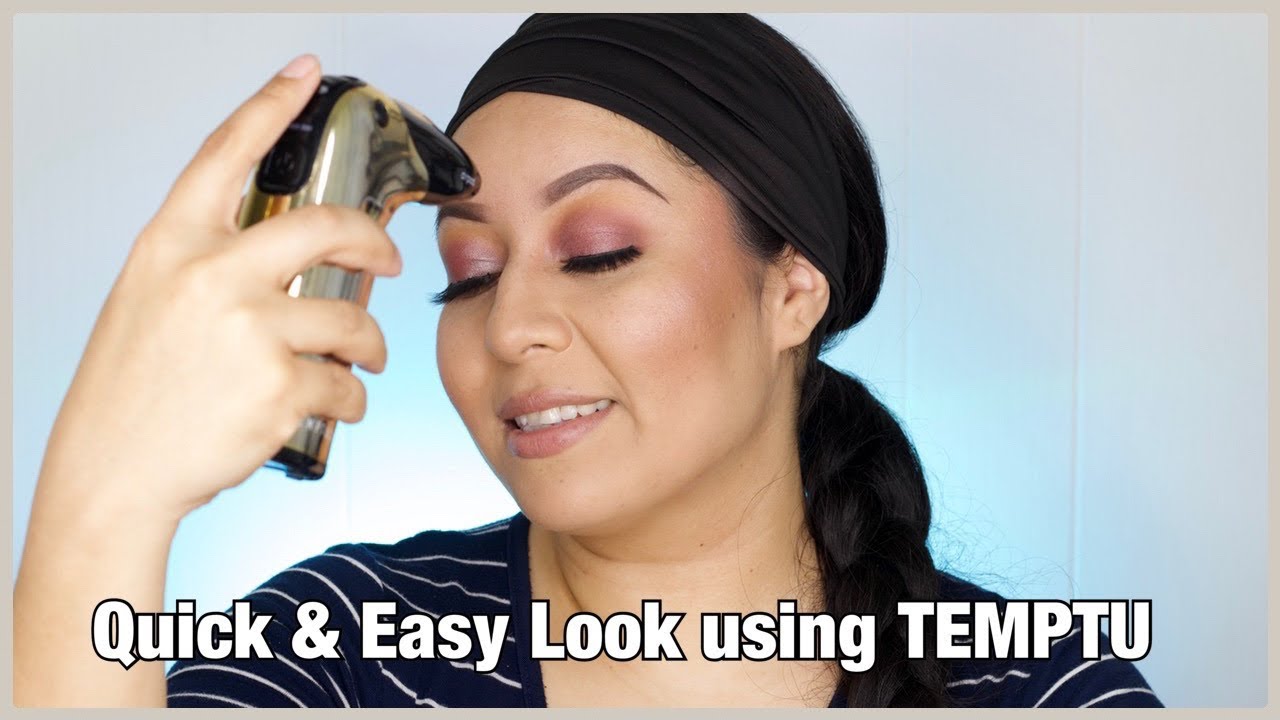 Full Face Airbrush Makeup Using TEMPTU