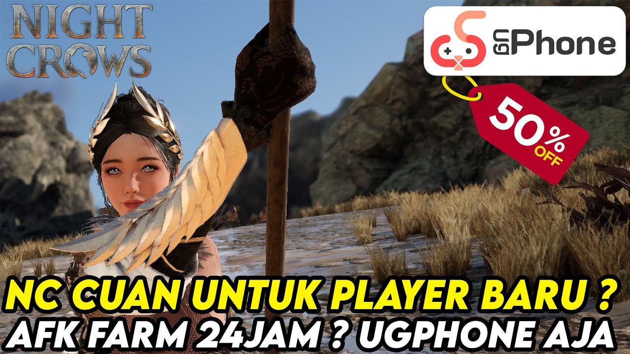 NC MASIH CUAN UNTUK PLAYER BARU ? AFK GRINDING 24 JAM ? | UGPHONE NATAL 50% DISKON