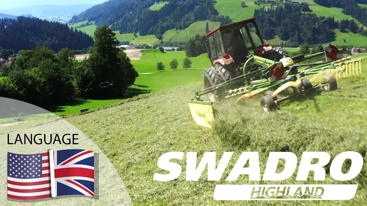 Swadro S Highland – KRONE rotary rakes