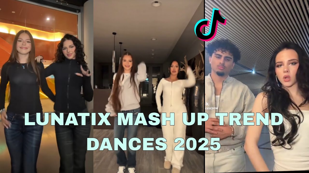 ALL POPULAR CREWNIQUE AND LUNATIX DANCES MASH UP || 2025