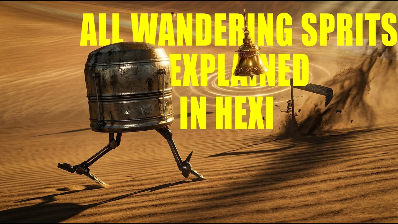 How to Catch All Hexi Spirits | Goldcrest, Paintbrush & Ringing Bell | Where Winds Meet #gameonixx