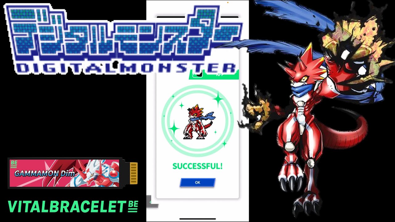 DIGIMON Vital Bracelet BE &mdash; BETELGAMMAMON || Дневник BEMemory Gammamon № 4