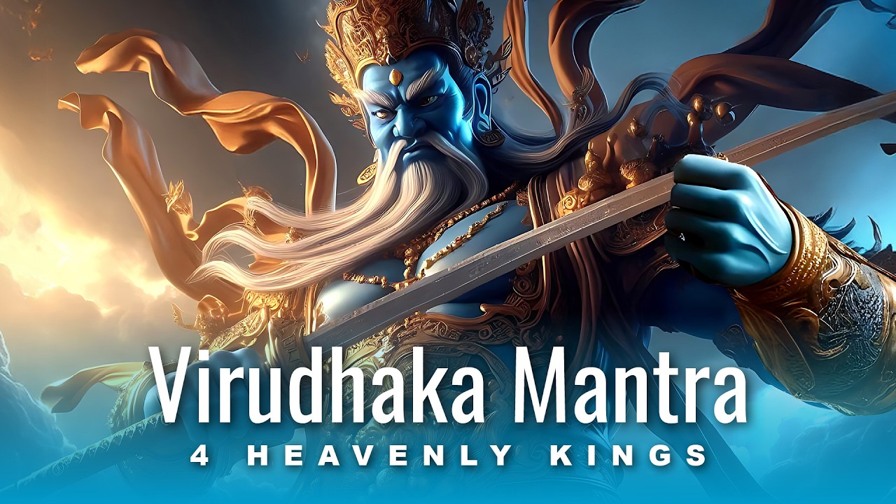 Buddhist Virudhaka Heavenly King Mantra -- Wisdom, Growth and Protection, Protector of the South