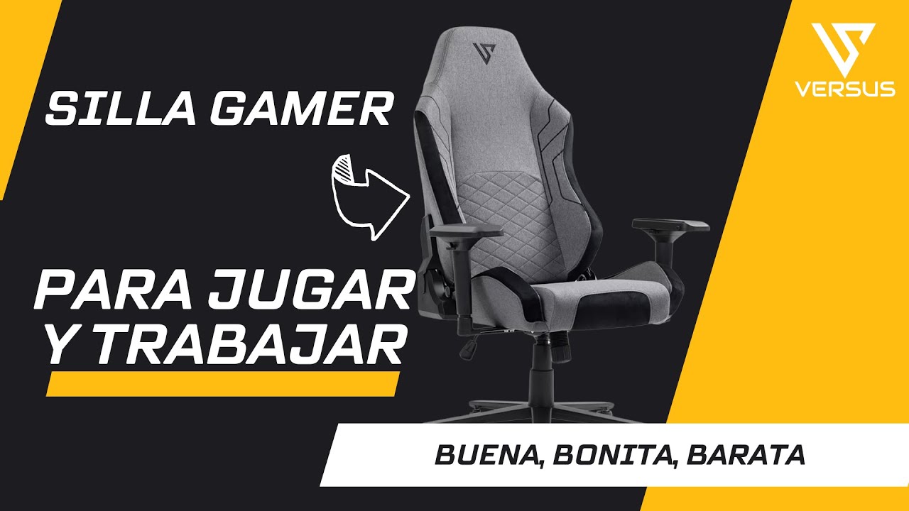 Silla Para Jugar y Trabajar - Versus V40 -  ¿Vale la Pena?