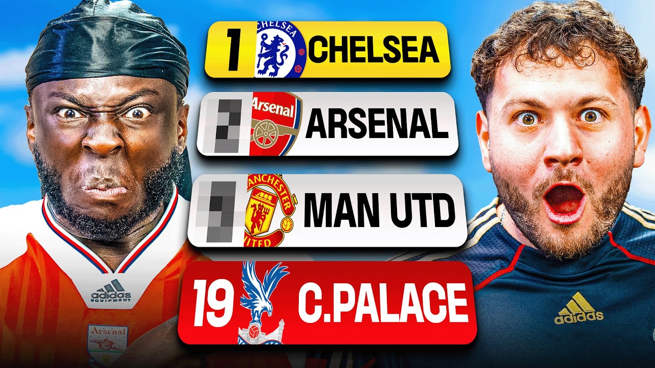 We Predicted The ENTIRE Premier League Table 🏆