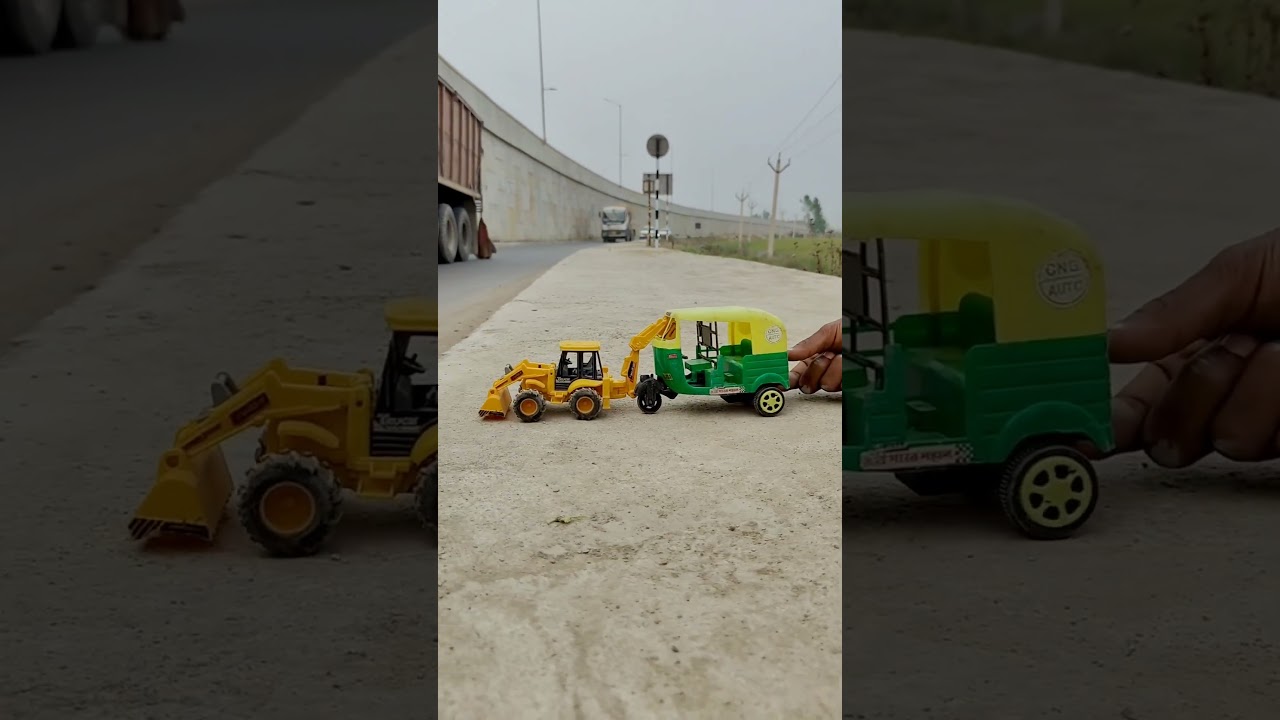 Remote Control Jcb And Dumper video 🚜Truck Unboxing And Testing Short Video ||toy