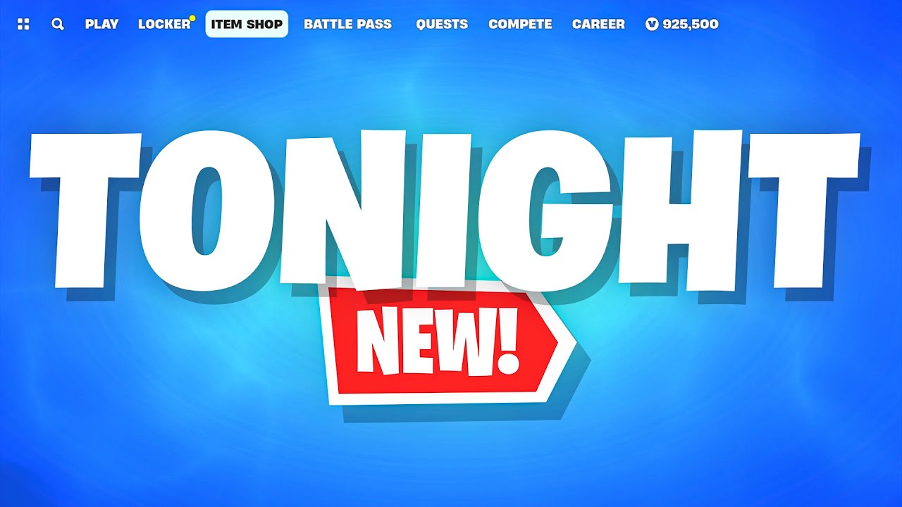 TONIGHT FORTNITE SHOP LEAKED!!! (NEW Pack & ICONs)
