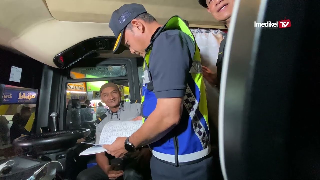 OP TAHUN BAHARU CINA: JPJ PERIKSA 4,242 BAS, TIGA PEMANDU DIKESAN POSITIF DADAH | Imedikel TV