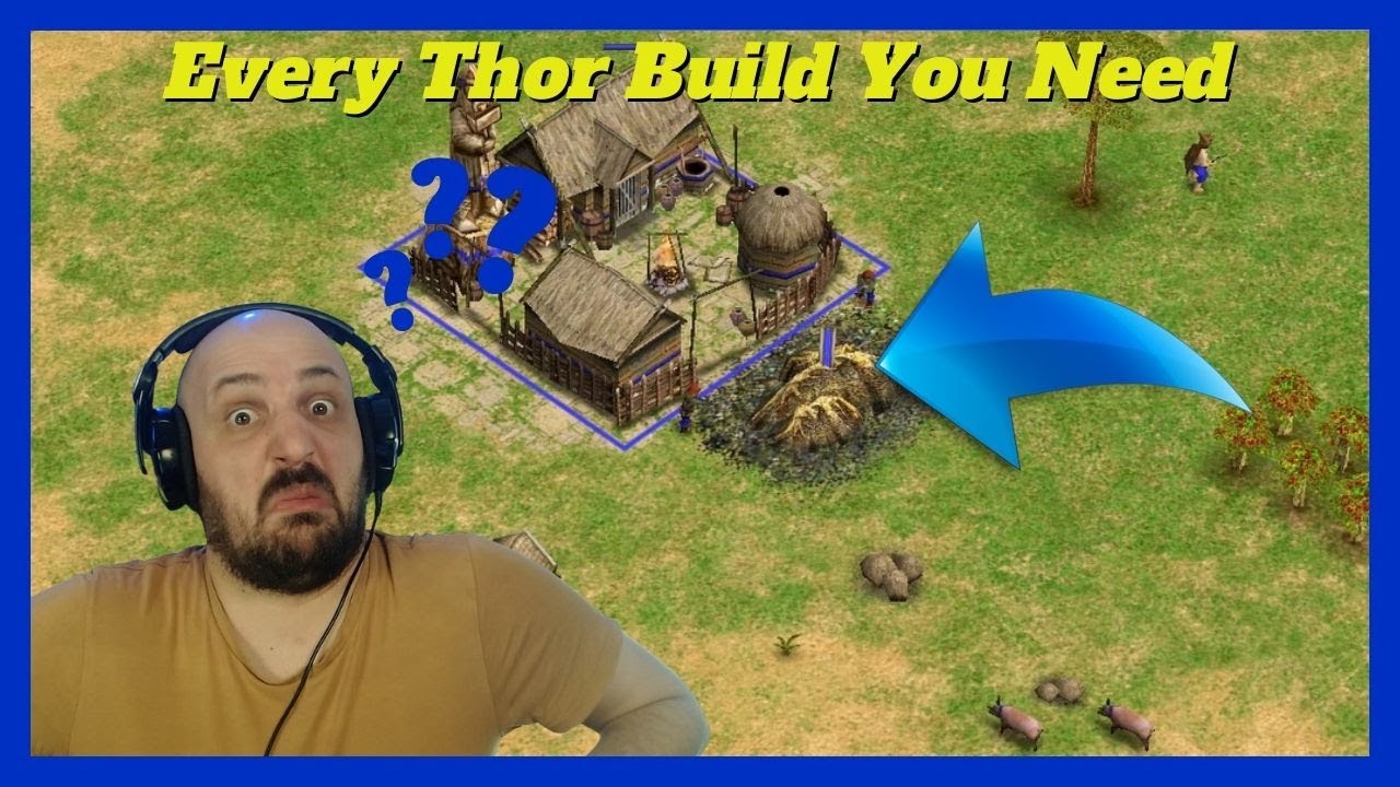 Every Thor Build You Need | 4 Minute Series #aom #ageofempires