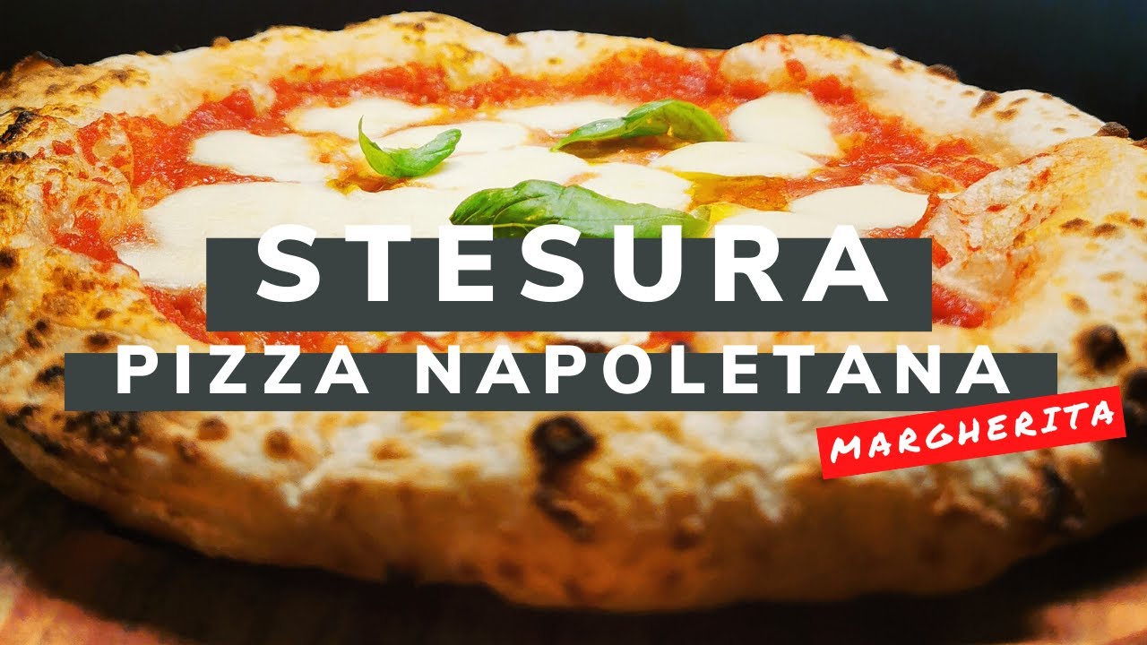 Pizza Napoletana: come stendere il panetto della pizza facilmente. How to Easy Stretch Pizza by Hand