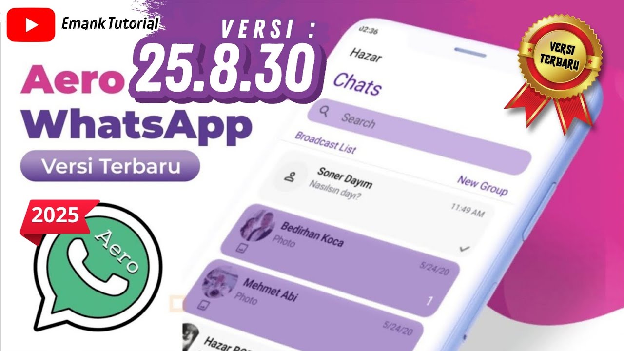 Aero WhatsApp version 25.8.30 latest update 2026 | WA Aero | WhatsApp Mod latest version 2026 | W...