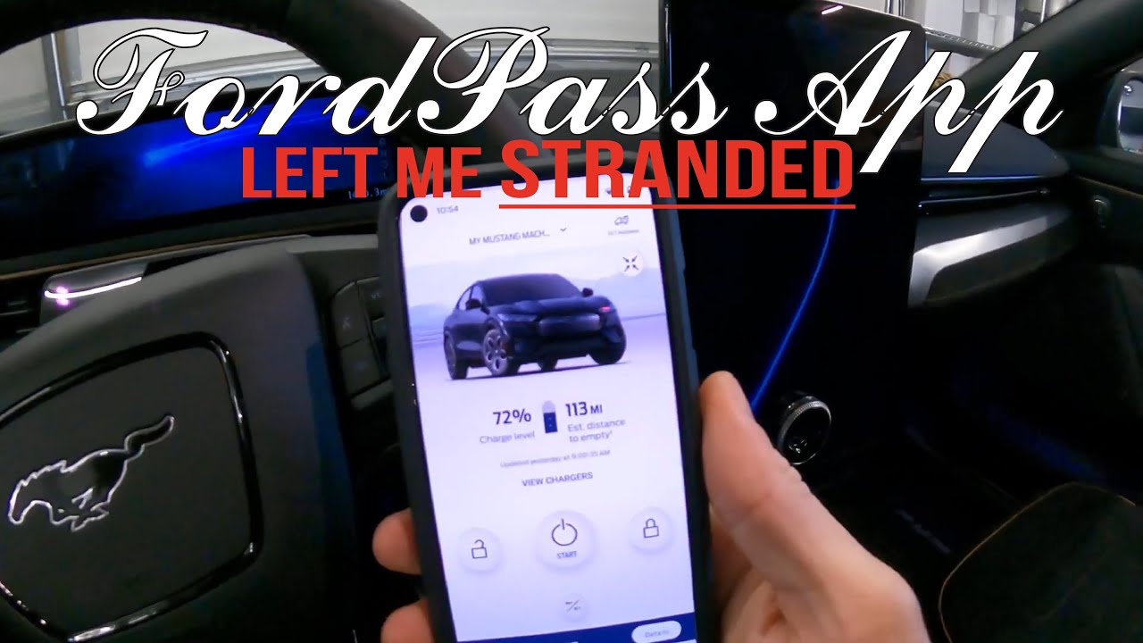 FordPass app using Phone as a Key left me stranded!  Mach-E